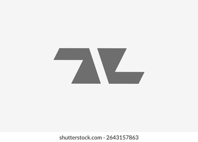 letter Z bold symetric logo 