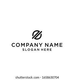 letter z circle logo design vector illustration template