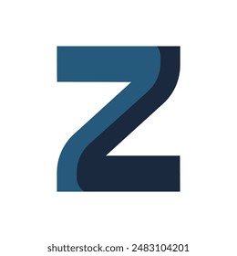 letter Z clean professional business logo vector illustration template design