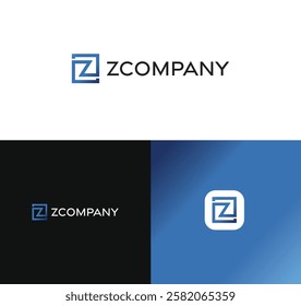 Letter Z Company Logo Icon Vector Design. Logo huruf Z.