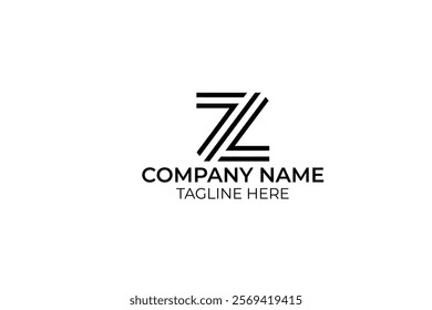 letter z company logo vector