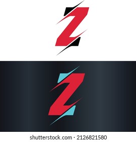 Letter Z Creative Unique Modern Vector Logo Design