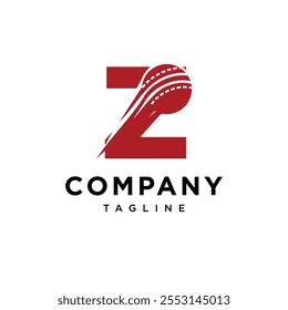 Letter Z Cricket Logo Icon Vector