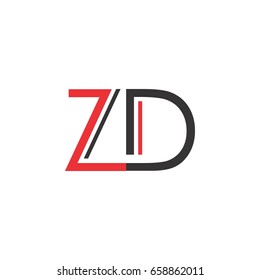 letter z and d logo