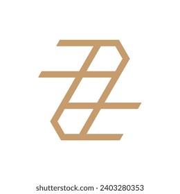 Logo-Design der Kreativlinie Letter Z