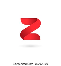 Letter Z digit 2 logo icon design template elements
