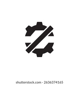 Letter Z gear vector template logo. This Design is suitable for technology, industrial or automotive. Gradient. Gray.