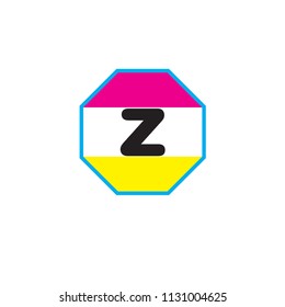 Letter Z Hexagon Logo