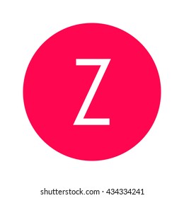 the letter z icon ui vector eps jpg picture flat app