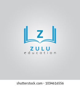Letter Z initial Business Education Logo
