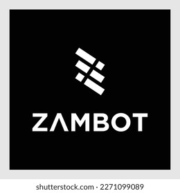 Initial-Logo-Design-Vektorgrafik-Vorlage von Letter Z