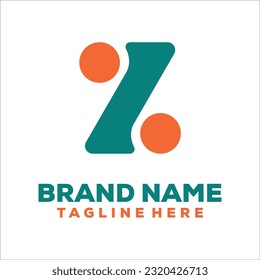 letter z initial logo design template
