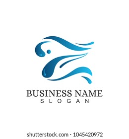 Letter Z Initial Logo Template Design