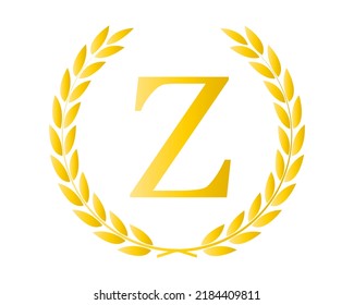 Letter Z Initial Luxurious Brand Logo Template