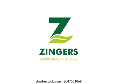 Letter Z Leaf Logo : Suitable for Agriculture Theme, Environment Theme, Initial Theme, Infographics and Other Graphic Related Assets.