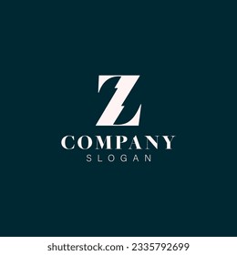 Letter Z Lettermark Logo - Sleek and Minimalist Design