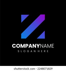 letter z logo abstract vector icon