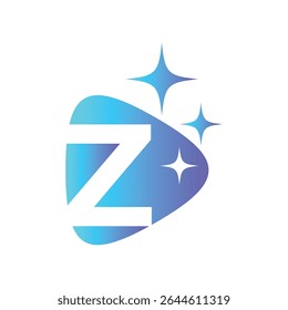 Letter Z logo, Z logo, AI logo set, modern and minimal design, tech-inspired, colorful icons and symbols, suitable for artificial intelligence, innovation, branding, startups, and digital identity.