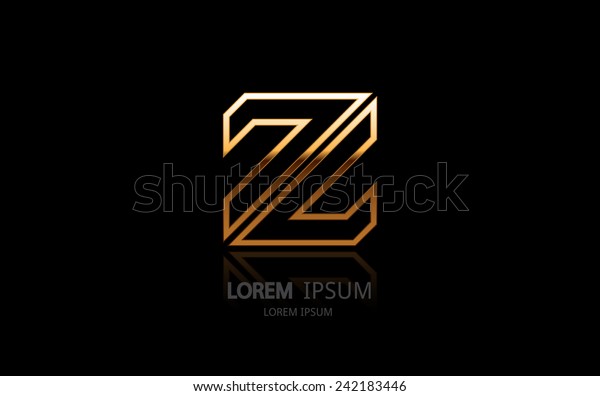 Letter Z Logo Alphabet Logotype Vector のベクター画像素材