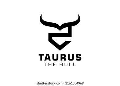 Letter Z logo, Bull logo,head bull logo, monogram Logo Design Template