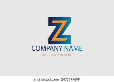 Letter Z Logo can be used for icon, sign, logo and etc