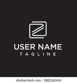 the letter Z logo concept is unique, simple, creative