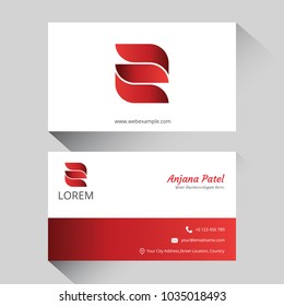 Letter Z logo corporate business card