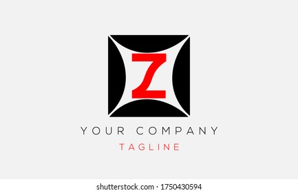 Diseño de logotipo de letra Z, icono moderno creativo Z