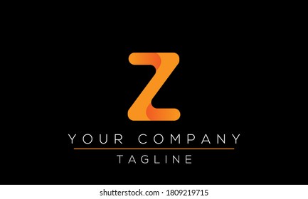 Diseño de logotipo de letra Z, icono moderno creativo Z
