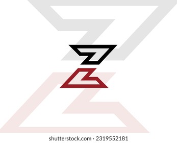 Logo-Design für Buchstaben. Creative Initial Letter Logo.