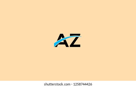 LETTER A AND Z LOGO FOR LOGO DESIGN OR ILLUSTRATION USE