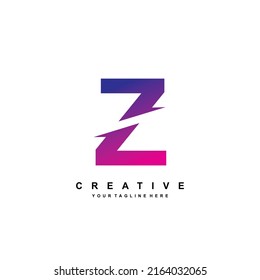 Letter Z logo design in a luxurious and elegant style. suitable for business logo, company logo, product label, technology. vector letter Z
