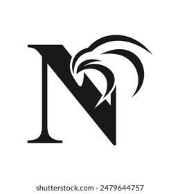 Letra a z diseño del logotipo concepto simple Vector de Premium