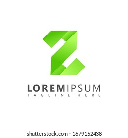 Letter Z logo design template