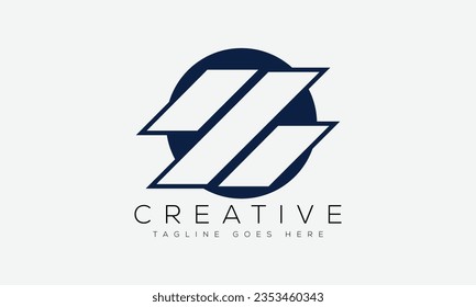 Ilustración vectorial de la plantilla de diseño del logotipo de la letra Z.