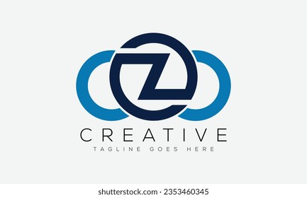Letter Z logo design template vector illustration.