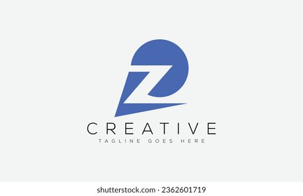 Letter Z logo design template vector illustration.