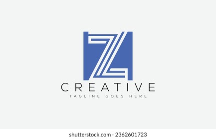 Letter Z logo design template vector illustration.