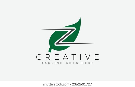 Letter Z logo design template vector illustration.