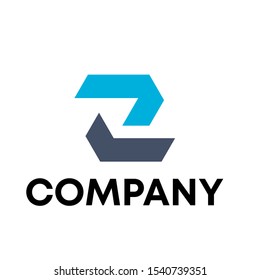 letter Z logo design vector shape 