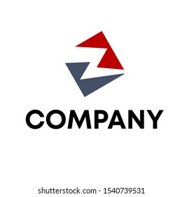 letter Z logo design vector shape 