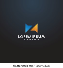 Letter z logo design vector illustration