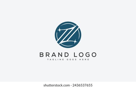 Diseño de plantilla de vector de diseño de logotipo de letra Z para marca.
