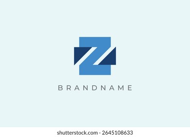 Letter Z logo design vector template.