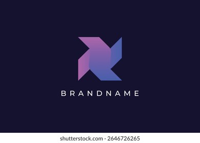 Modelo de vetor de design de logotipo de letra Z.