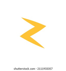 Logo de la letra Z, eléctrico, trueno, perno, signo de la electricidad, símbolo, icono moderno, N flash, letra inicial, plantilla de logotipo, relámpago, vector, energía, negocios, monograma profesional