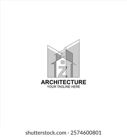 letter z logo icon for architeture with creative illustration