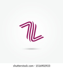 Letter Z logo icon design template elements. Abstract Z logo vector. Alphabet logo template.
