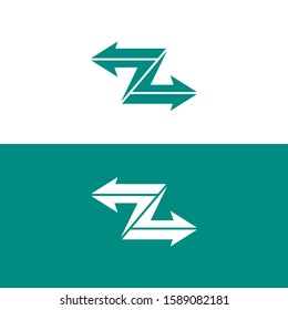 Letter Z logo icon design template elements