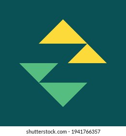 Letter Z logo. Icon design. Template elements - vector sign